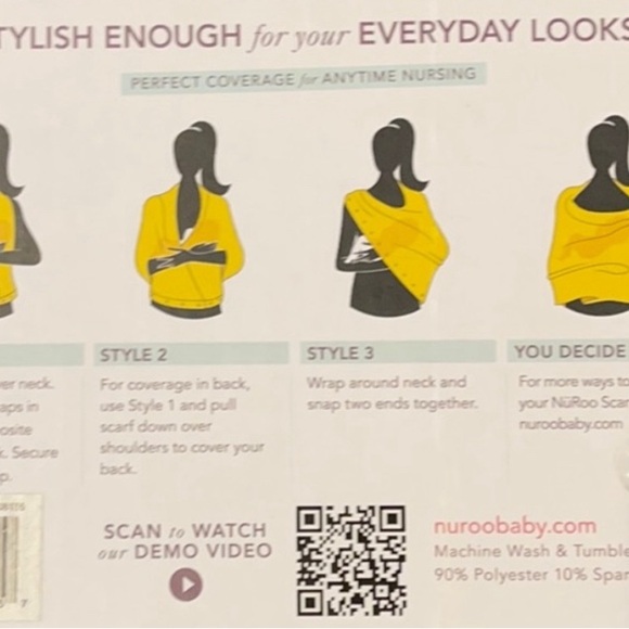 Nuroo Nursing Scarf - Picture 3 of 4